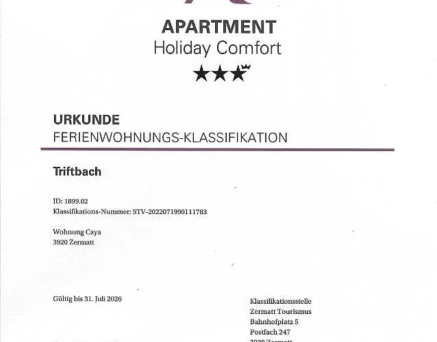 アパート Caya Bijou Im Herzen Von ツェルマット
